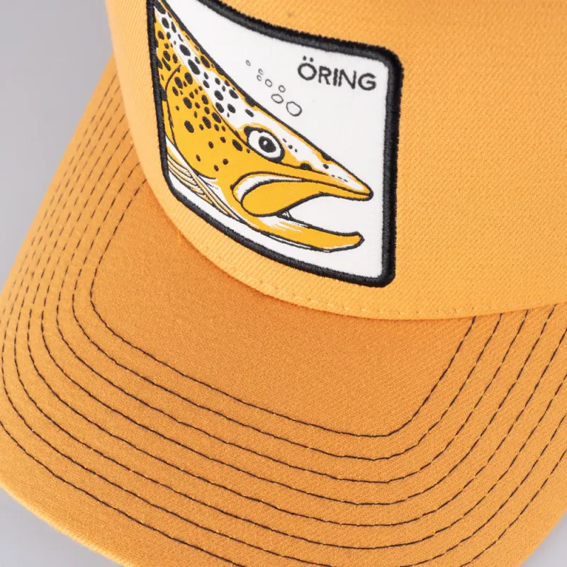  ÖRING TRUCKER KEPS - HOOKED MUSTARD - ONE SIZE / MUSTARD