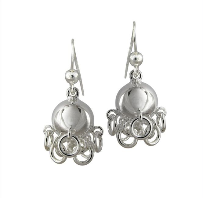 Hovedbilde Øredobber Komsekule 11 mm 9 Ringer