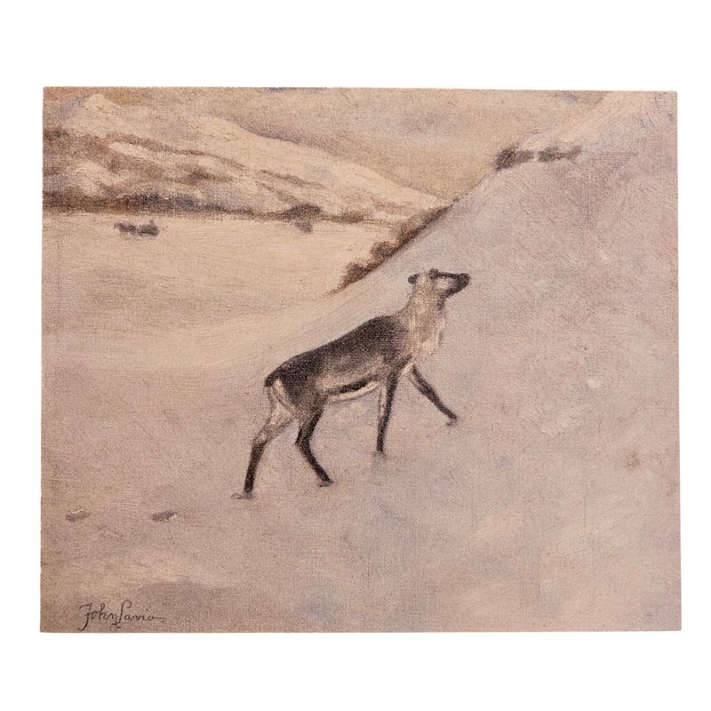 Nulpu  John Savio Dobbelt Kunstkort A6