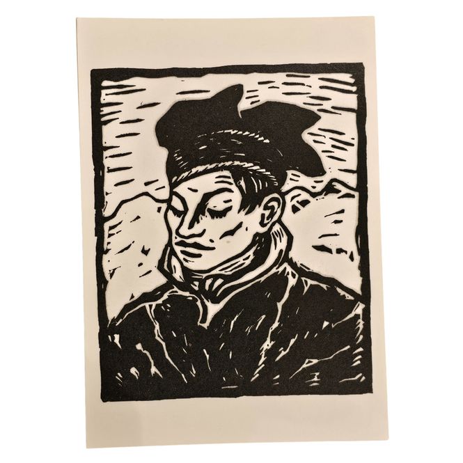 Huvudbild Beaivvi Mannil John Savio Kunstkort A5