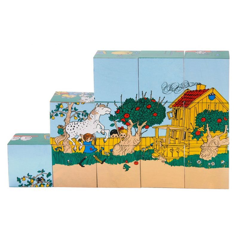  Pippi Långstrump Kubpussel