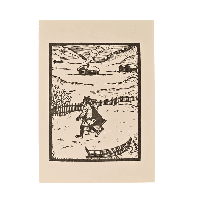 Hovedbilde Guovttis John Savio Kunstkort 