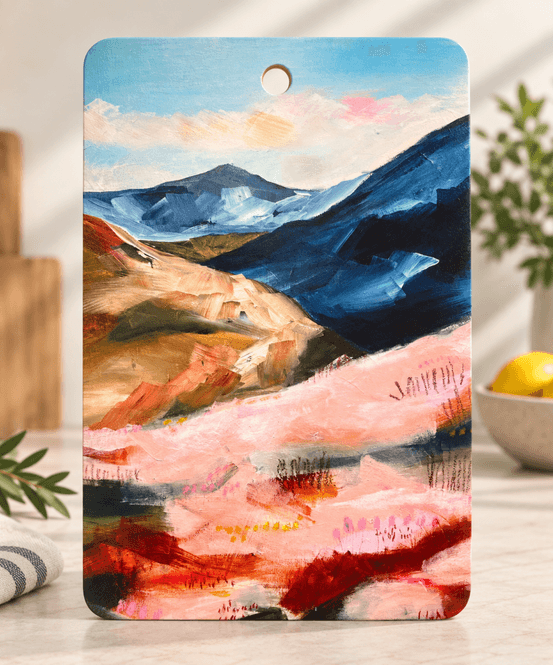 Hovedbilde Art Skjærefjøl Blånande Fjell 20x30 cm