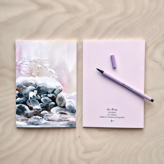 Huvudbild Hermelin Anteckningsblock A5